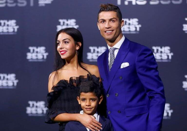 gia đình của ronaldo